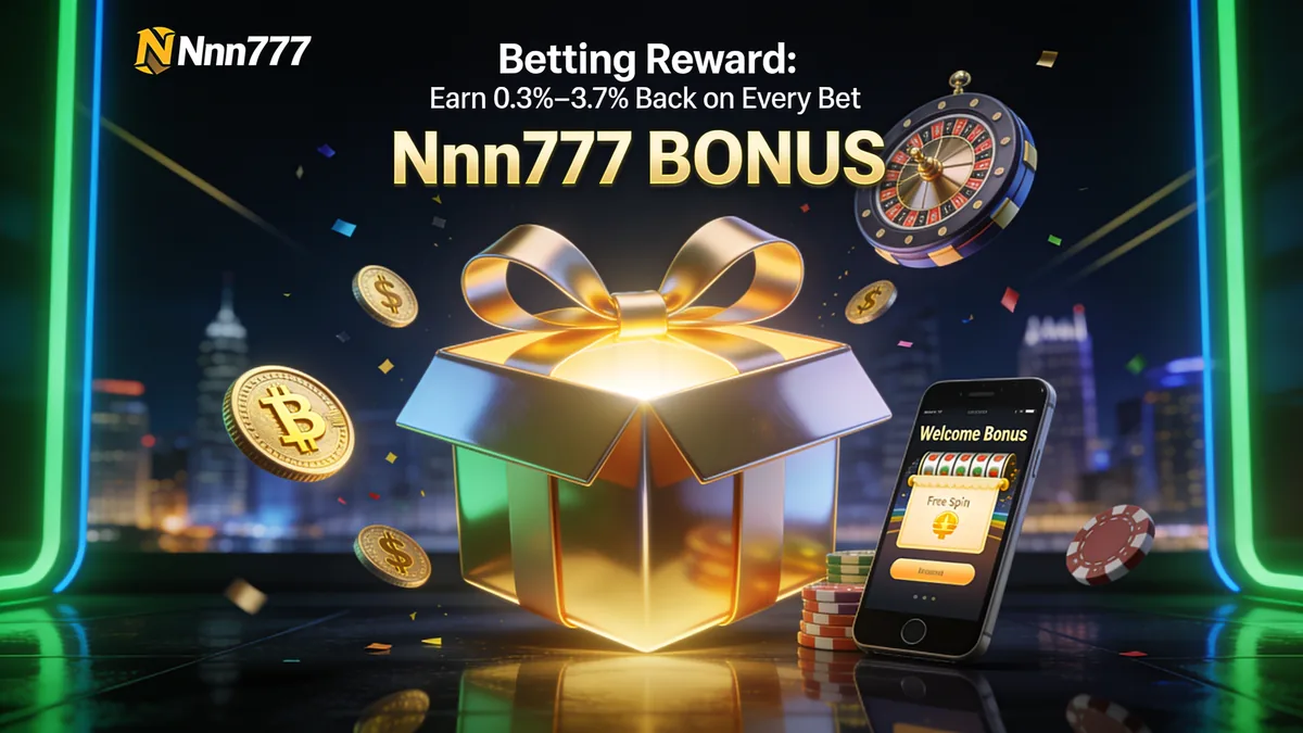 Betting Reward: Earn 0.3%–3.7% Back on Every Bet — nnn777 in the Philippines
